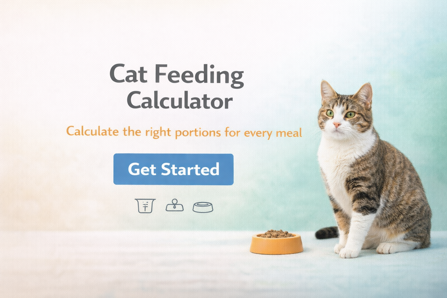 Cat Feeding Calculator | How Much to Feed Your Cat - Free Tool