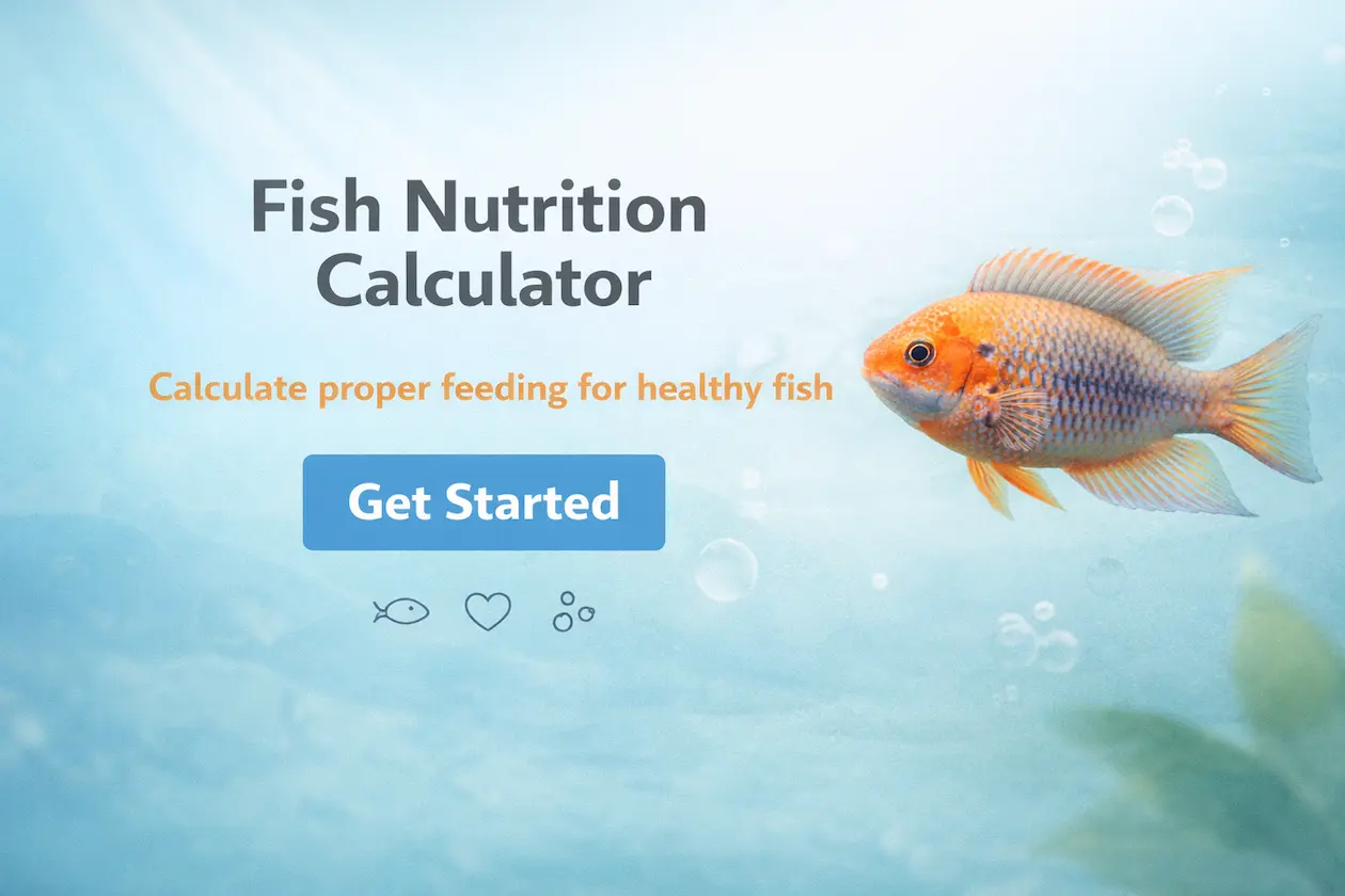 Fish nutrition calculator hero image